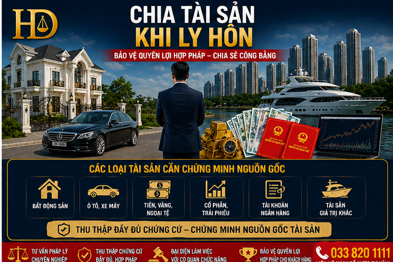 Chia tài sản khi nào/như thế nào? Khi 1 bên chủ động xin ly hôn?