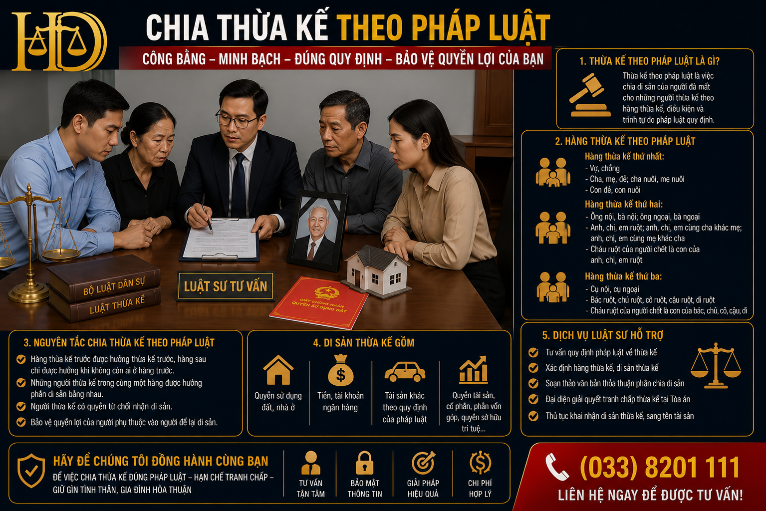 Chia thừa kế theo pháp luật là gì? 1 số điều cần lưu ý.
