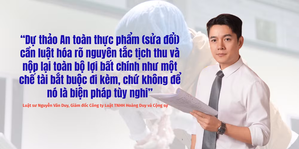 Phạt tới 2 tỷ đồng với thực phẩm bẩn: Mức trần cao vẫn chưa đủ, cần chế tài gắn với lợi nhuận